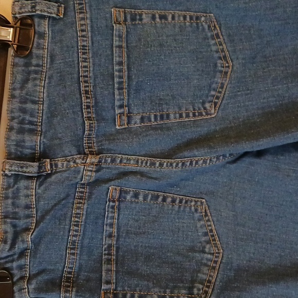 CAT & JACK SUPER DENIMS STRETCH LEGS BLUE JEAN SIZE 16 GIRLS - Picture 7 of 9